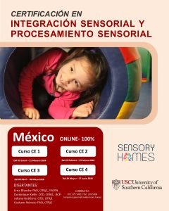 CERTIFICACIÓN INTERNACIONAL EN INTEGRACIÓN SENSORIAL Y PROCESAMIENTO SENSORIAL U.S.C.