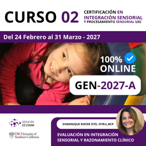 CURSO 02 - EVALUACIÓN EN INTEGRACIÓN SENSORIAL Y RAZONAMIENTO CLINICO