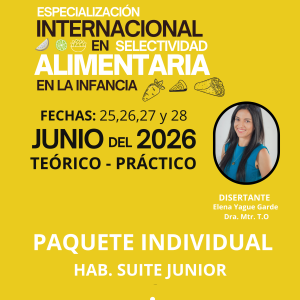 PAGO PAQUETE 03 - Curso de Especialización en Selectividad Alimentaria en la Infancia.